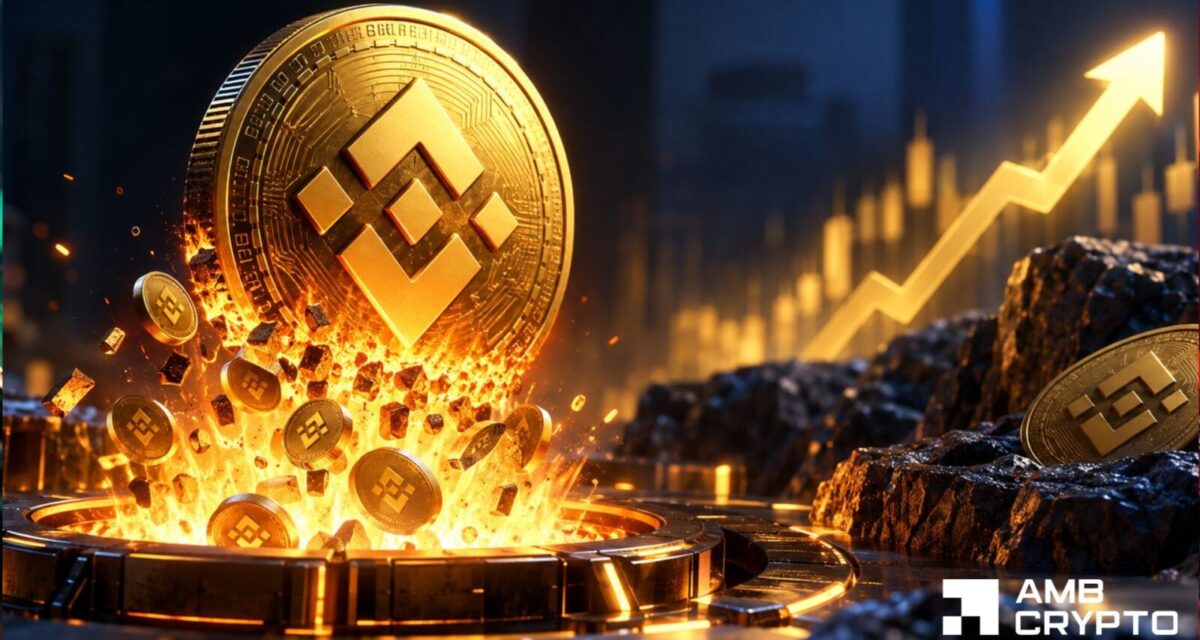 BNB Chain completes 37th burn – 1.646M tokens gone amid 0 play