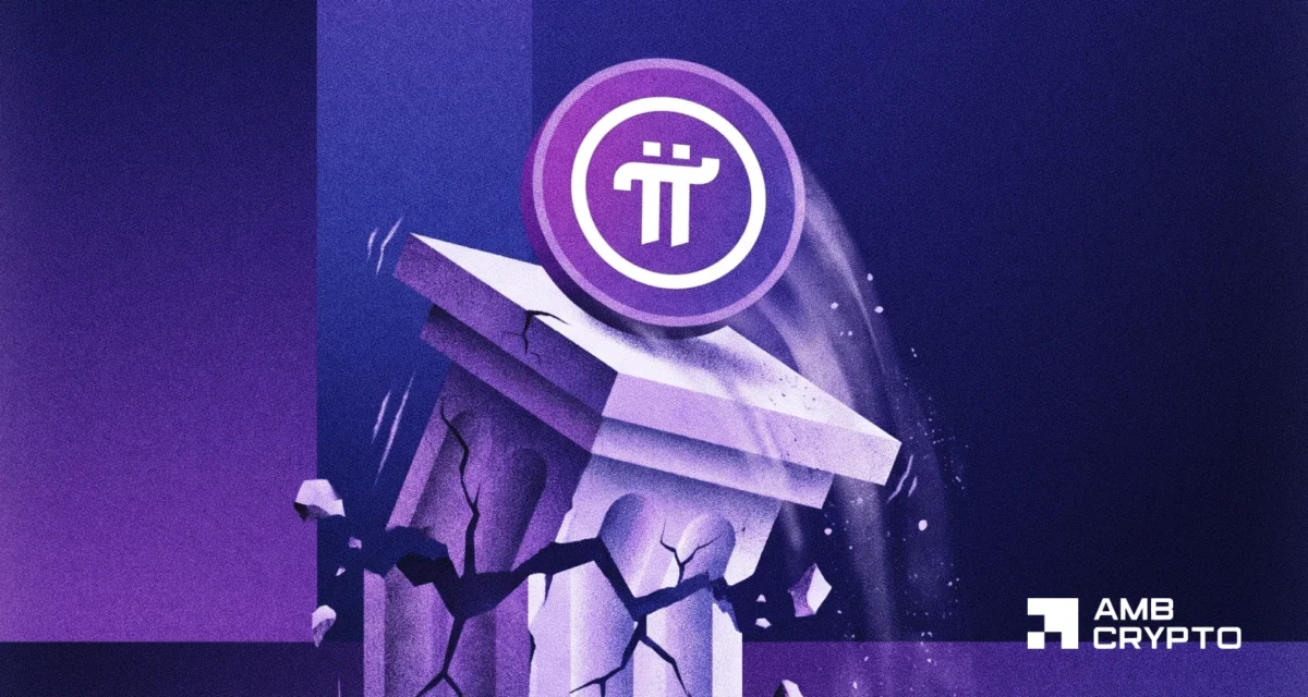 Pi Network slides as sellers keep control – Despite 2 major upgrades