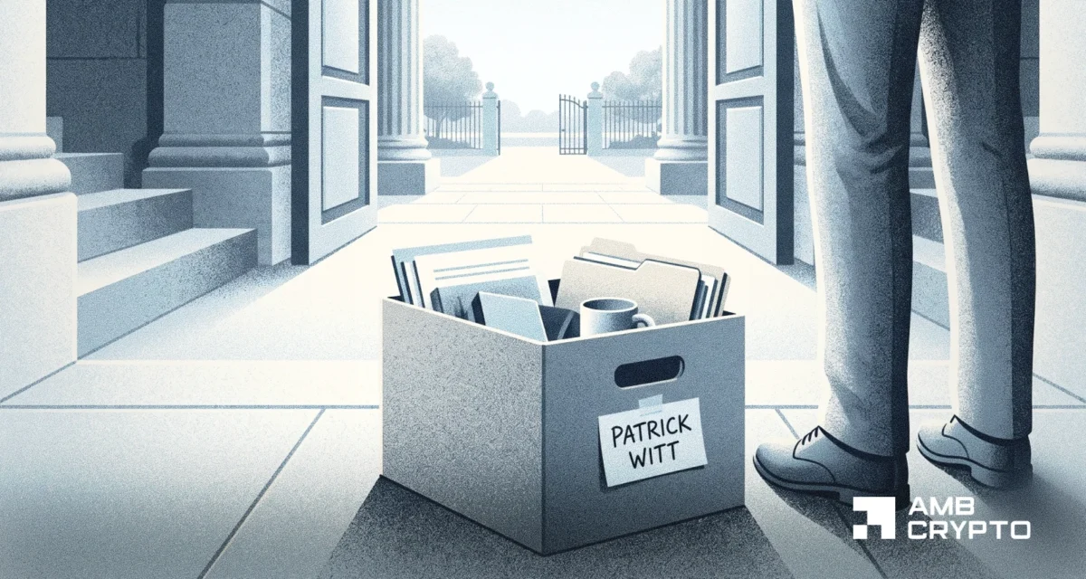 Patrick Witt exits White House Crypto Council – Is the CLARITY Act at risk?