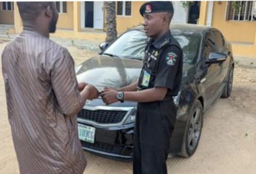 Police arrest mechanic found with stolen N8m car in Kano