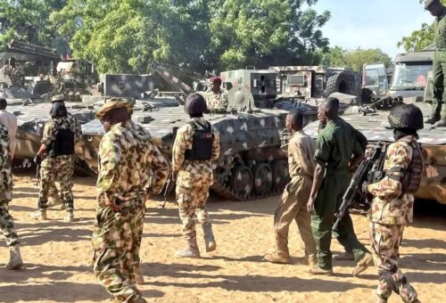 Troops arrest four suspected drug peddlers, recover drugs in Borno